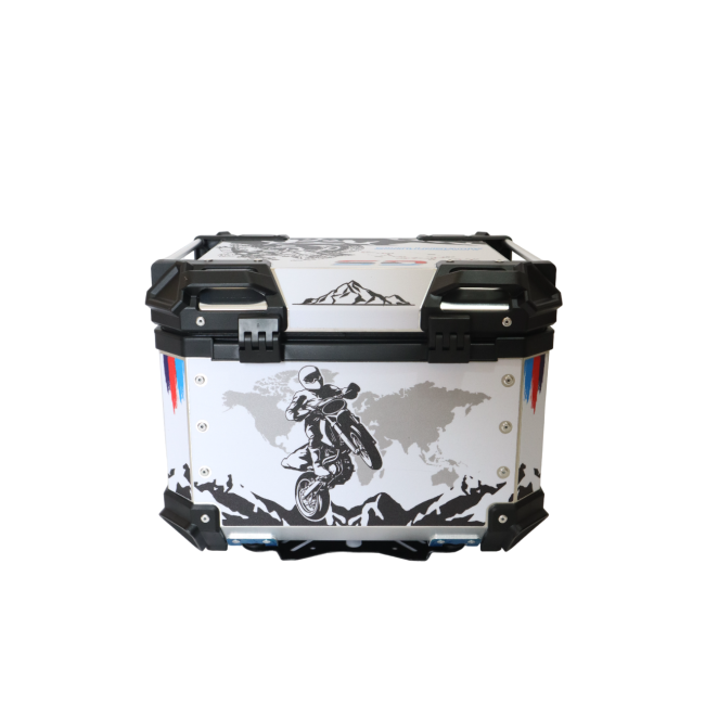Aluminum Top Box [ G S Adventure 2 ] - 45 Liters | Motocare